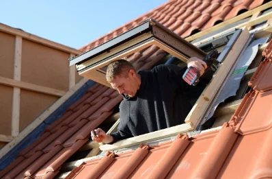 Pose de fenêtres de toit Velux à Cambron